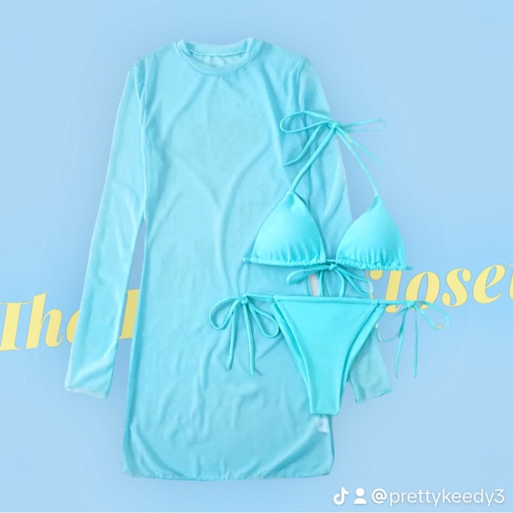 2 pc Bikinis with Matching Cover-up!